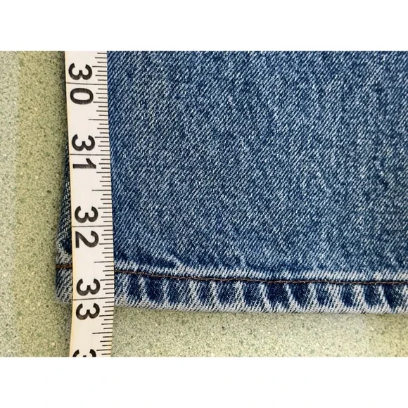 Harley-Davidson Mens Traditional Fit Straight Leg Blue Denim Jeans 34x34 - Picture 7 of 11